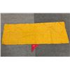 Image 2 : Antique Hawaiian Kapa, Single Sheet (possibly pa'u), Yellow 113" x 40" (Appraisal Value $2,500)