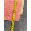 Image 12 : Antique Hawaiian Kapa Moe (5 Sheets, Complete), Natural & Red 107" x 81" (Appraisal Value $3,500)
