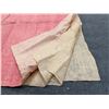 Image 7 : Antique Hawaiian Kapa Moe (5 Sheets, Complete), Natural & Red 107" x 81" (Appraisal Value $3,500)