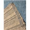 Image 4 : Antique Hawaiian Kapa Moe (3 Sheets, Complete), Brown  42" x 34" (Appraisal Value $5,000)