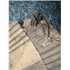 Image 6 : Antique Hawaiian Kapa Moe (3 Sheets, Complete), Brown  42" x 34" (Appraisal Value $5,000)