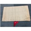 Image 2 : Antique Hawaiian Kapa Moe Iho (3 Sheets, Half Size), Natural Color  71" x 44" (Appraisal Value $500)