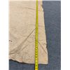 Image 12 : Antique Hawaiian Kapa, Single Sheet (iho), Natural Color 101" x 76" (Appraisal Value $500)