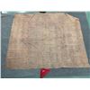 Image 3 : Antique Hawaiian Kapa, Single Sheet (kilohana), Natural & Red 106" x 86" (Appraisal Value $1,800)
