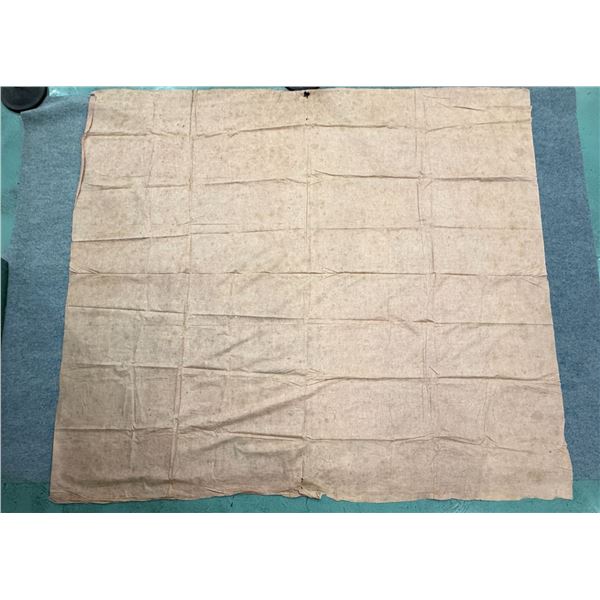 Antique Hawaiian Kapa, Single Sheet (kilohana), Pink & Red 117" x 102" (Appraisal Value $2,000)