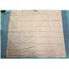 Image 1 : Antique Hawaiian Kapa, Single Sheet (kilohana), Pink & Red 117" x 102" (Appraisal Value $2,000)