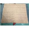 Image 2 : Antique Hawaiian Kapa, Single Sheet (kilohana), Pink & Red 117" x 102" (Appraisal Value $2,000)