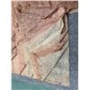 Image 13 : Antique Hawaiian Kapa Moe (8 Sheets, Complete), Natural & Pink 115" x 82" (Appraisal Value $7,000)