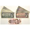 Image 1 : Canada. Bank of Canada, 1954 to 1986, Issued Banknote Assortment.