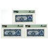 Image 2 : China. Bank of China, 1940, Sequential Issued Banknote Trio.