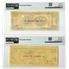 Image 2 : China. Central Bank of China, 1948, Front and Back Essay Color Trial Uniface Specimen Banknotes.