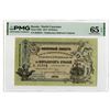 Image 1 : Russia. Vladikavkaz Railroad Co., 1918 50 Rubles Issued Banknote