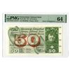 Image 1 : Switzerland, Banque Nationale Suisse, 1971, Issued Banknote with Radar Serial Number.