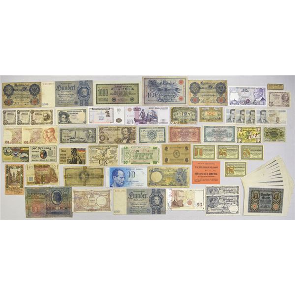 European & World Banknote Collection, 1908 to 2006