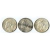 Image 1 : Liberia. Trio of 1962 Silver Dollars