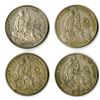 Image 1 : Peru, Group of 4 Seated Liberty Un Sol Issues, 1924-1935.