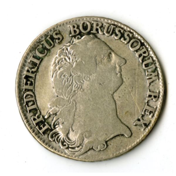 Prussia, 1/3 Thaler, 1769 B