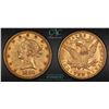 Image 6 : U.S., Liberty Head Gold Eagle, 1880, $10 Gold, CAC AU Details (Cleaned, Reverse)