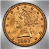 Image 3 : U.S., Liberty Head Gold Eagle, 1893, $10 Gold, CAC MS 62 Uncirculated
