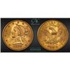 Image 6 : U.S., Liberty Head Gold Eagle, 1907, $10 Gold, CAC MS 62 Uncirculated