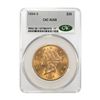 Image 1 : U.S., Liberty Head Double Eagle, 1894-S, $20 Gold, CAC AU 58 About Uncirculated