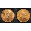 Image 6 : U.S., Saint-Gaudens Double Eagle, 1923-D, $20 Gold, CAC UNC Details (Cleaned, Reverse)