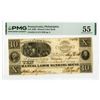 Image 1 : PA. Manual Labor Banking House, 1836, Issued Obsolete Banknote.