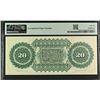 Image 2 : SC. State of South Carolina, Columbia. $20 Revenue Bond Scrip, 1872, Cr. 7, Issued Banknote, PMG Gem