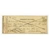 Image 1 : TX. Treasurer of the State of Texas, 1862. $5 I/C Obsolete Warrant for Civil Service