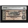 Image 1 : VA. C.S.A., $10, 1864, T-68, Issued Banknote, PMG About Uncirculated 50