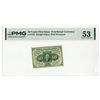 Image 1 : D.C., First Issue Fractional Currency, 1862, Fr#1242, Issued Note.