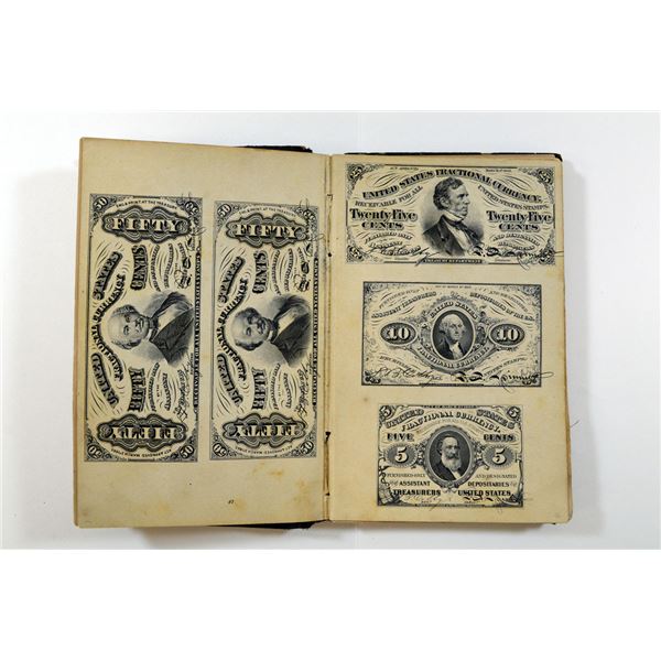 Heath's Infallible Counterfeit Detector, 1867 with Numerous Banknote & Vignette Plates Including Fra