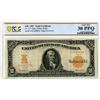 Image 1 : U.S. Gold Certificate. 1907 $10, Fr.# 1171, Issued Banknote, PCGS Very Fine 30 PPQ