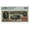 Image 1 : U.S. Legal Tender Note. 1878 $2, Fr.# 48, Issued Banknote, PMG Choice About Uncirculated 58