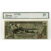 Image 1 : U.S. Silver Certificate. 1896 $1, Fr.# 224, Educational Series, Issued Banknote, Legacy Very Fine 25