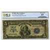 Image 1 : U.S. Silver Certificate. 1899 $5, Fr.# 271, "Indian Chief" Note, Issued Banknote, PCGS Choice Fine 1