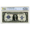 Image 1 : U.S. Silver Certificate. 1923 $1, Fr.# 237, Issued Banknote, PCGS About Uncirculated 55 PPQ