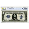 Image 1 : U.S. Silver Certificate. 1923 $1, Fr.# 237, Issued Banknote, PCGS Uncirculated 62 PPQ