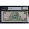 Image 2 : NH. First National Bank of Manchester, New Hampshire. $5, Series of 1902 Plain Back, Ch.# 1153, Fr.#