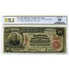 Image 1 : NJ. Mechanics National Bank of Trenton, NJ. $10, Series of 1902 Red Seal, Ch.# 1327, Fr.# 613, Issue