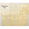Image 1 : D.C., Civil War Era Military Pay Document Group with Navy Department Correspondence and 1879 Weather