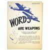 Image 1 : World War II U.S. Psychological Warfare Leaflets Manual with Original Propaganda Leaflet in a Govern
