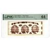 Image 1 : D.C. Giori Test Note, (DEU), ND (1950s) Jefferson Center "Test Note"