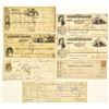 Image 1 : TN. Tennessee Assortment of I/C First of Exchanges and Checks, 1857 to 1888.
