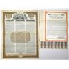 Image 1 : Dominican Republic, 1908 and 1941, Specimen $1000 Gold Coupon Bond Pair