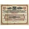 Image 1 : La Mexicana: European Company of Mines and Lands in Mexico, 1888, Specimen Stock Certificate.
