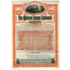 Image 1 : MI. Mineral Range Railroad Co., 1886, Specimen Coupon Bond.