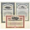 Image 1 : SC & VA. South Carolina and Virginia Specimen Railroad Bonds, 1898 to 1905.
