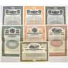 Image 1 : Massachusetts Railroads, 1902 to 1940, Specimen Bond Assortment.