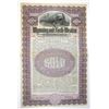 Image 1 : WY. Wyoming and North-Western Railway Co., 1906, Specimen Gold Coupon Bond.